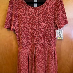 LuLaRoe Elegant Amelia Dress with Pockets